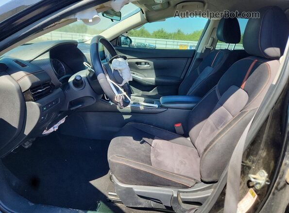 3N1AB8DV9MY206094 2021 NISSAN SENTRA Black Սալոնի դիմացի տեսք