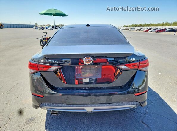 3N1AB8DV9MY206094 2021 NISSAN SENTRA Black Հետևի տեսք