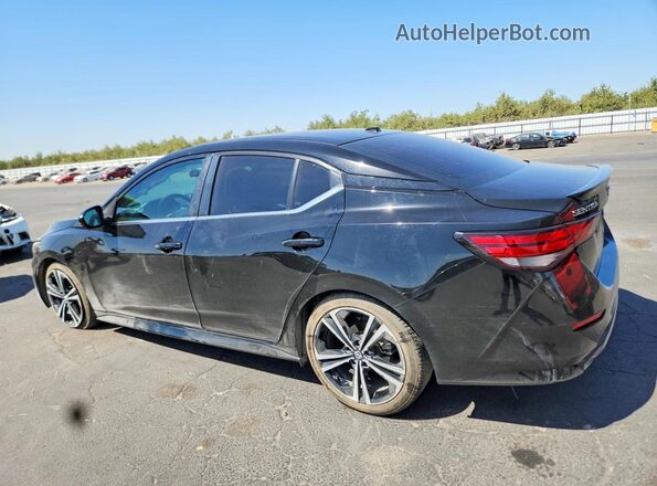 3N1AB8DV9MY206094 2021 NISSAN SENTRA Black Հետևի ձախ