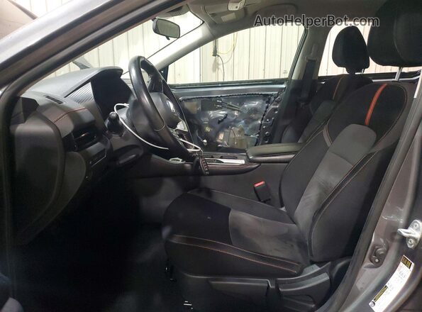 3N1AB8DV9MY301822 2021 NISSAN SENTRA Gray Front interior view