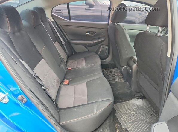 3N1AB8DV9PY242517 2023 NISSAN SENTRA Blue Widok tylnych siedzeń