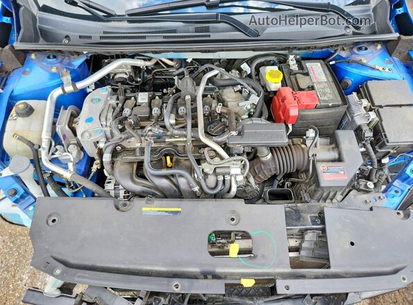 3N1AB8DV9PY242517 2023 NISSAN SENTRA Blue Widok wnętrza z tyłu