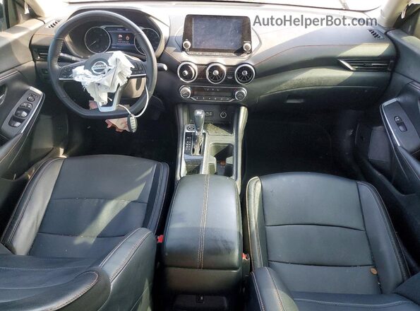 3N1AB8DV9PY253422 2023 NISSAN SENTRA Черный Вид панели приборов