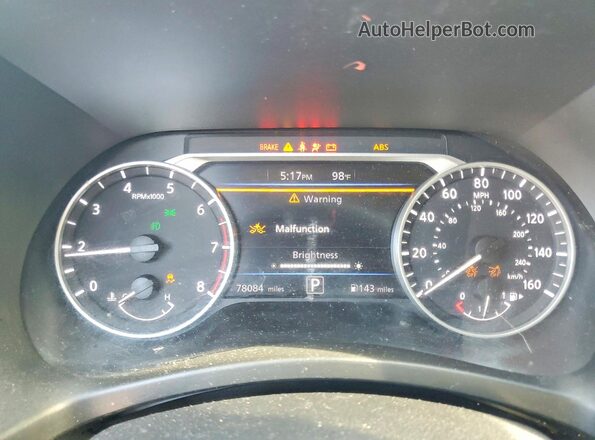3N1AB8DV9PY253422 2023 NISSAN SENTRA Черный Вид щитка приборов
