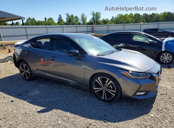 3N1AB8DVXLY286715 2020 NISSAN SENTRA Gray Delantero derecho
