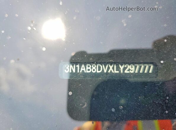 3N1AB8DVXLY297777 2020 NISSAN SENTRA Gray Вид підкапотного простору