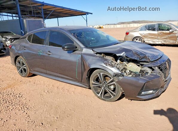 3N1AB8DVXMY219498 2021 NISSAN SENTRA Gray Front right