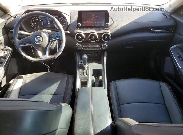 3N1AB8DVXMY219498 2021 NISSAN SENTRA Gray Dashboard view
