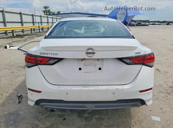 3N1AB8DVXMY225267 2021 NISSAN SENTRA White Rear view