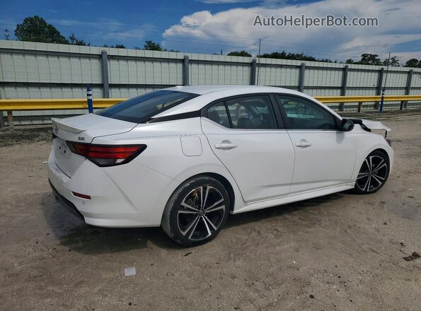 3N1AB8DVXMY225267 2021 NISSAN SENTRA White Rear right