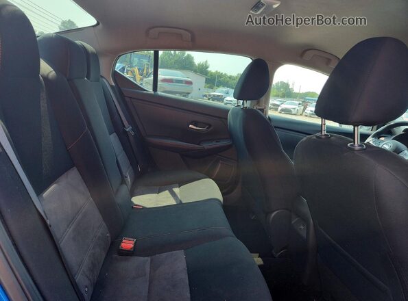 3N1AB8DVXRY321343 2024 NISSAN SENTRA Blue Rear seats view