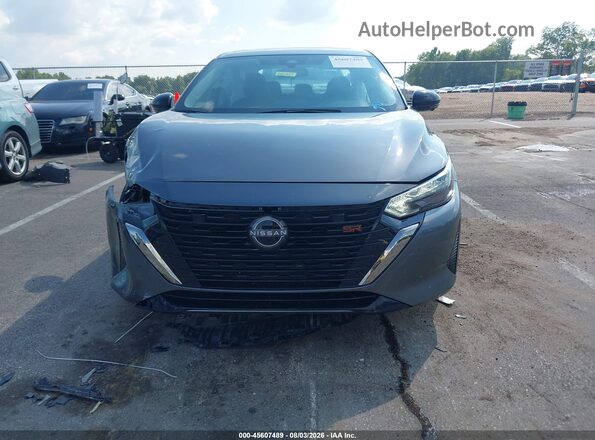 3N1AB8DVXSY228053 2025 NISSAN SENTRA Gray Widok zestawu wskaźników