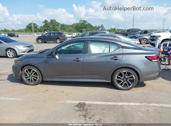 3N1AB8DVXSY228053 2025 NISSAN SENTRA Gray Widok wnętrza 360 stopni