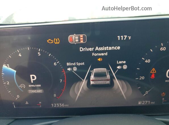 3N1AB9CV1TY247325 2026 NISSAN SENTRA Black Instrument cluster view
