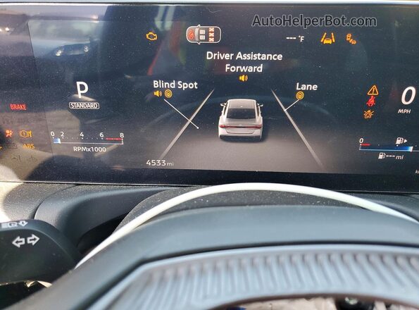 3N1AB9CV4TY246170 2026 NISSAN SENTRA Blue Вид щитка приладів