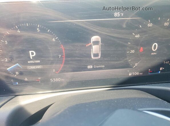 3N1AB9CV6TY231945 2026 NISSAN SENTRA Gray Вид щитка приладів