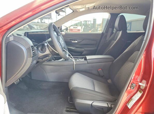 3N1AB9CV6TY233839 2026 NISSAN SENTRA Red წინა სალონის ხედი