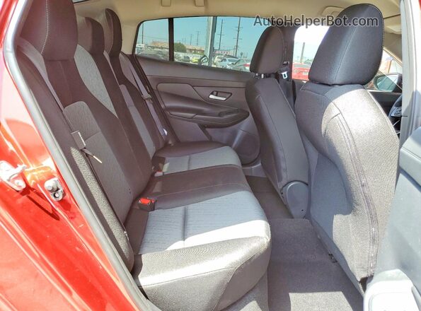 3N1AB9CV6TY233839 2026 NISSAN SENTRA Red უკანა სავარძლების ხედი