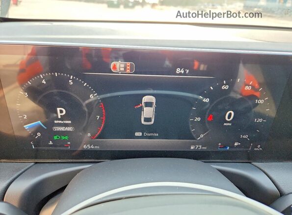 3N1AB9CV6TY293118 2026 NISSAN SENTRA Gray ხელსაწყოთა პანელის ხედი