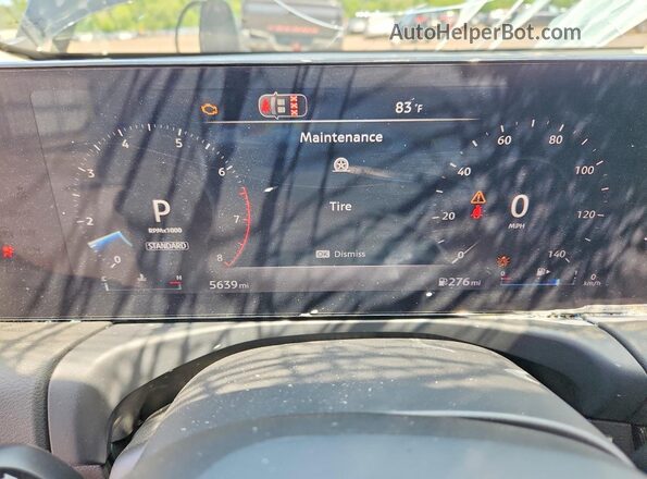 3N1AB9CV7TY256286 2026 NISSAN SENTRA Black Вид щитка приладів