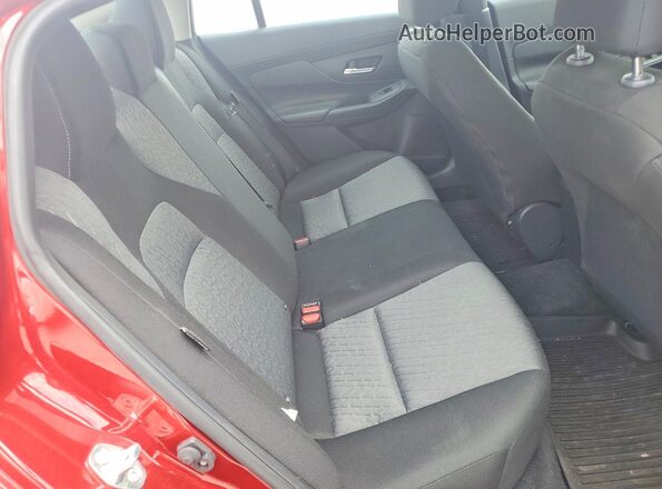 3N1AB9CV9TY221684 2026 NISSAN SENTRA Red Vista de los asientos traseros