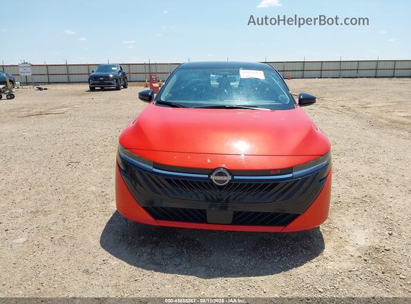 3N1AB9DV0TY228120 2026 NISSAN SENTRA Orange Սարքավորումների վահանակի տեսք