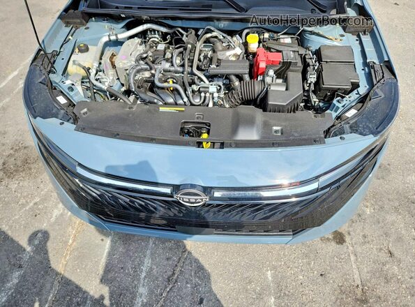 3N1AB9DV1TY230944 2026 NISSAN SENTRA Gray Widok wnętrza z tyłu