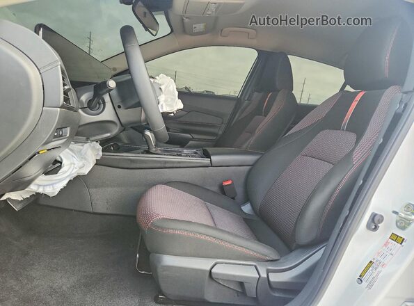 3N1AB9DV1TY268741 2026 NISSAN SENTRA White Front interior view