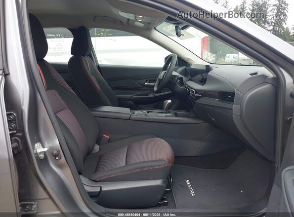 3N1AB9DV2TY279537 2026 NISSAN SENTRA Серый Вид салона спереди