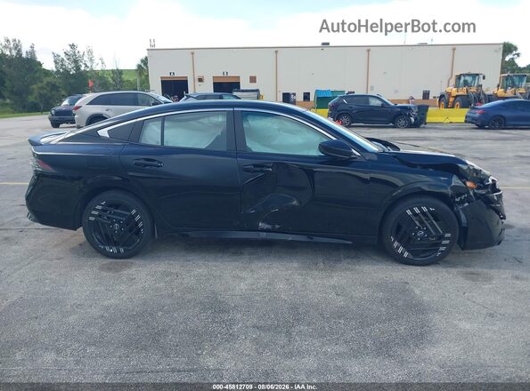 3N1AB9DV5TY232339 2026 NISSAN SENTRA Black ხელსაწყოთა პანელის ხედი