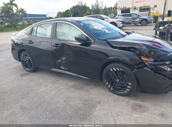 3N1AB9DV5TY232339 2026 NISSAN SENTRA Black წინა ხედი