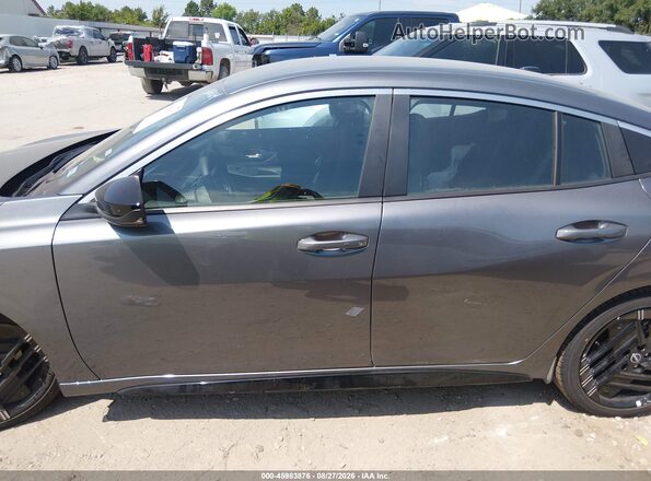 3N1AB9DV6TY284465 2026 NISSAN SENTRA Gray სალონის 360-გრადუსიანი ხედი