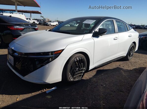 3N1AB9DV9TY224972 2026 NISSAN SENTRA White Front left