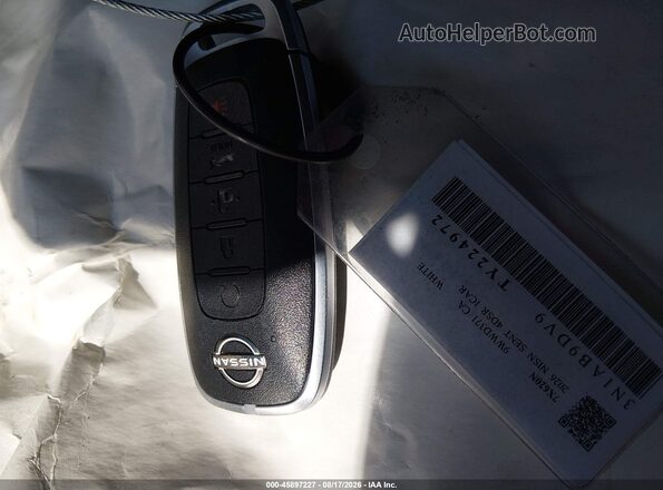 3N1AB9DV9TY224972 2026 NISSAN SENTRA White Dashboard view