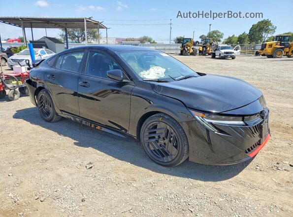 3N1AB9DVXTY258886 2026 NISSAN SENTRA Черный Передняя правая четверть