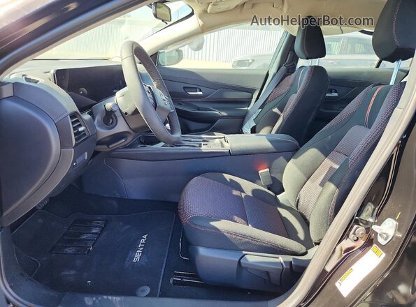3N1AB9DVXTY306497 2026 NISSAN SENTRA Black Front interior view