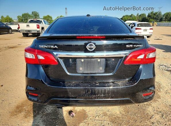 3N1CB7AP0HY319169 2017 NISSAN SENTRA Черный Вид сзади