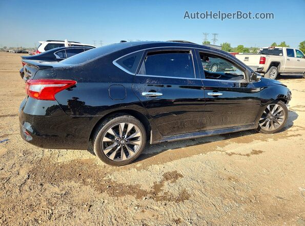 3N1CB7AP0HY319169 2017 NISSAN SENTRA Черный Задняя правая четверть