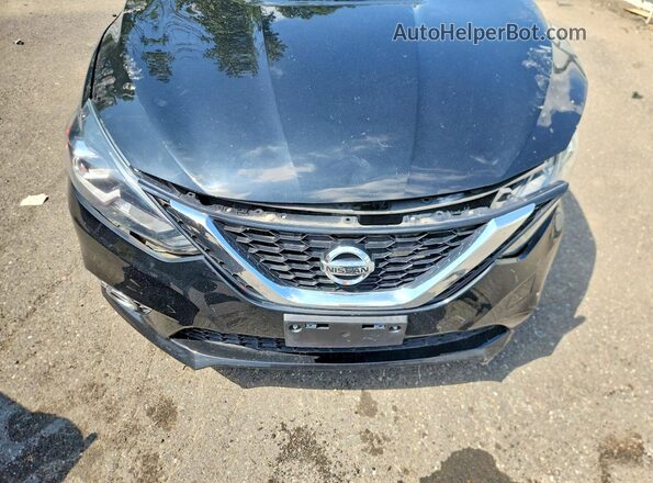 3N1CB7AP1HY240240 2017 NISSAN SENTRA Black Vista interior trasera
