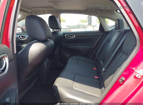 3N1CB7AP4HY235193 2017 NISSAN SENTRA Red VIN sticker view