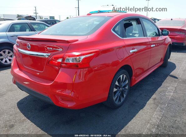 3N1CB7AP4HY235193 2017 NISSAN SENTRA Red Rear right