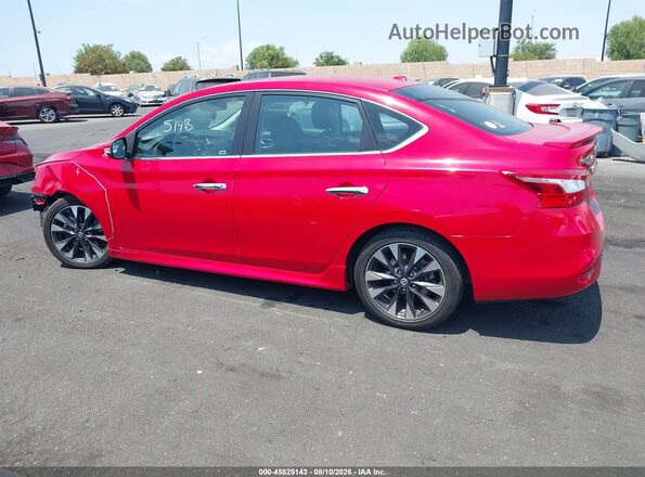 3N1CB7AP4HY235193 2017 NISSAN SENTRA Red 
