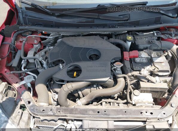 3N1CB7AP4HY235193 2017 NISSAN SENTRA Red Rear view