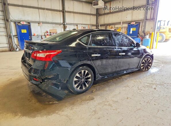 3N1CB7AP4HY238482 2017 NISSAN SENTRA Black Задня права чверть