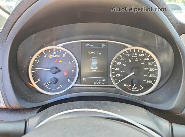 3N1CB7AP4HY238482 2017 NISSAN SENTRA Black Вид щитка приладів