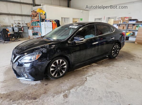 3N1CB7AP4HY238482 2017 NISSAN SENTRA Black Панорамний вид салону 360°