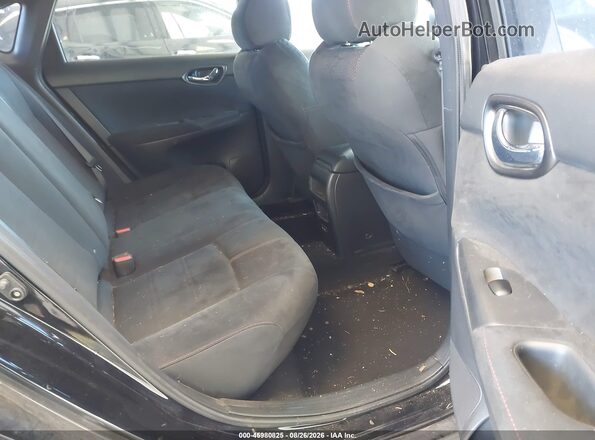 3N1CB7AP4JY227603 2018 NISSAN SENTRA Black Вид наклейки з VIN-кодом