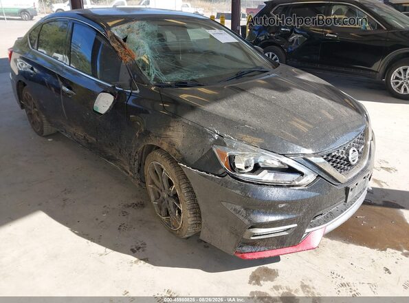 3N1CB7AP4JY227603 2018 NISSAN SENTRA Black Вид спереду