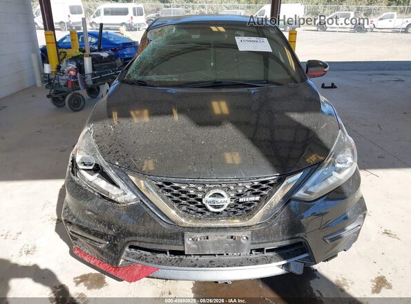 3N1CB7AP4JY227603 2018 NISSAN SENTRA Black Вид панелі приладів