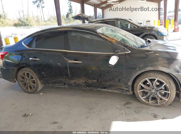 3N1CB7AP4JY227603 2018 NISSAN SENTRA Black Вид щитка приладів